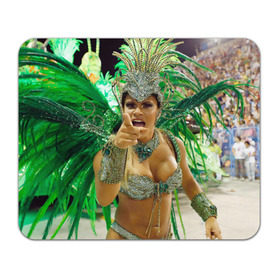 Коврик прямоугольный с принтом Карнавал в Рио , натуральный каучук | размер 230 х 185 мм; запечатка лицевой стороны | 