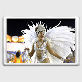 Магнит 45*70 с принтом Карнавал в Рио , Пластик | Размер: 78*52 мм; Размер печати: 70*45 | бразилия