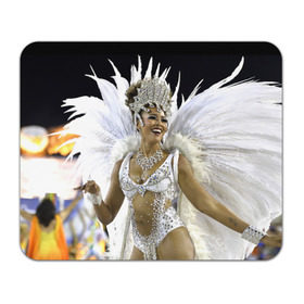 Коврик прямоугольный с принтом Карнавал в Рио , натуральный каучук | размер 230 х 185 мм; запечатка лицевой стороны | бразилия