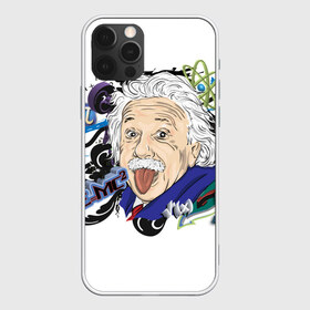 Чехол для iPhone 12 Pro Max с принтом Einstein , Силикон |  | einstein | emc2 | наука | теория | физика | эйнштейн