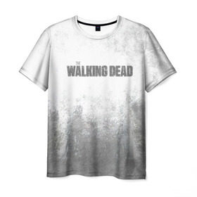 Мужская футболка 3D с принтом The Walking Dead , 100% полиэфир | прямой крой, круглый вырез горловины, длина до линии бедер | Тематика изображения на принте: the walking dead | кино | мертвецы | ужасы | ходячие