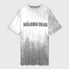 Платье-футболка 3D с принтом The Walking Dead ,  |  | the walking dead | кино | мертвецы | ужасы | ходячие