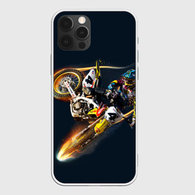 Чехол для iPhone 12 Pro Max с принтом Motorcycle Racing , Силикон |  | Тематика изображения на принте: motocross | motorcycle racing | мотоцикл