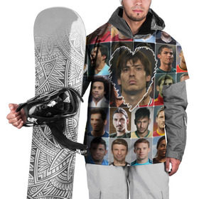 Накидка на куртку 3D с принтом Давид Сильва - лучший , 100% полиэстер |  | david silva | давид сильва | лучшие футболисты | любимые игроки | самые крутые | сердце | футбол | я люблю
