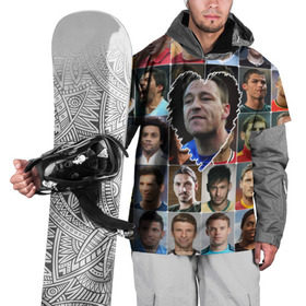 Накидка на куртку 3D с принтом Джон Терри - лучший , 100% полиэстер |  | john terry | джон терри | лучшие футболисты | любимые игроки | самые крутые | сердце | футбол | я люблю