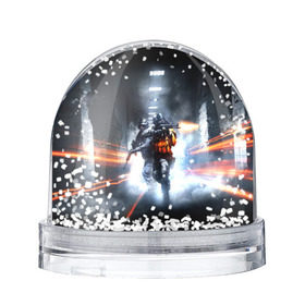 Снежный шар с принтом Battlefield Hardline , Пластик | Изображение внутри шара печатается на глянцевой фотобумаге с двух сторон | battlefield | game | hardline | игра