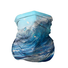Бандана-труба 3D с принтом Стихия воды , 100% полиэстер, ткань с особыми свойствами — Activecool | плотность 150‒180 г/м2; хорошо тянется, но сохраняет форму | вода | волна | жидкость | море | океан | стихия