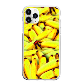 Чехол для iPhone 11 Pro матовый с принтом Банана , Силикон |  | бананы | еда | желтые | популярные | прикольные | фрукты