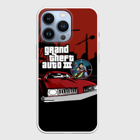 Чехол для iPhone 13 Pro с принтом GTA 3 ,  |  | Тематика изображения на принте: auto | grand | gta | theft | гта | игра
