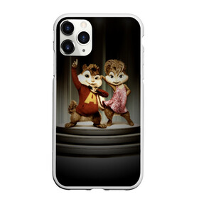 Чехол для iPhone 11 Pro матовый с принтом Бурундучки , Силикон |  | alvin | chipmunks | бурундуки | кино | фильм | элвин