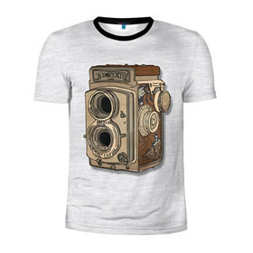 Мужская футболка 3D спортивная с принтом Фотоаппарат , 100% полиэстер с улучшенными характеристиками | приталенный силуэт, круглая горловина, широкие плечи, сужается к линии бедра | camera | зеркалка | камера | фотик | фото | фотоаппарат | фотографировать