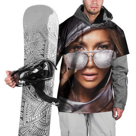 Накидка на куртку 3D с принтом Дженнифер Лопес , 100% полиэстер |  | jennifer lynn lopez | американская актриса | бизнес вумен | в счках | дженнифер линн лопес | модельер | очки | певица | продюсер | танцовщица
