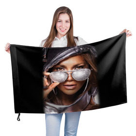 Флаг 3D с принтом Дженнифер Лопес , 100% полиэстер | плотность ткани — 95 г/м2, размер — 67 х 109 см. Принт наносится с одной стороны | jennifer lynn lopez | американская актриса | бизнес вумен | в счках | дженнифер линн лопес | модельер | очки | певица | продюсер | танцовщица