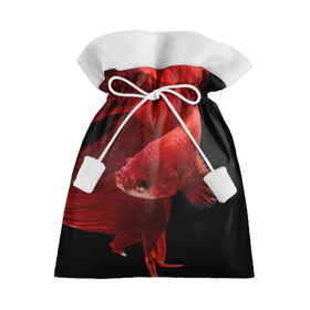 Подарочный 3D мешок с принтом Бойцовая рыбка , 100% полиэстер | Размер: 29*39 см | аквариумная | бойцовая | красивый | плавники | рыба | рыбка | хвост | япаонская