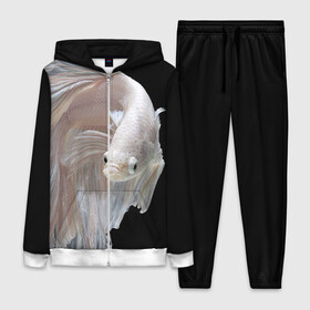 Женский костюм 3D с принтом Бойцовая рыбка ,  |  | аквариумная | бойцовая | красивый | плавники | рыба | рыбка | хвост | япаонская