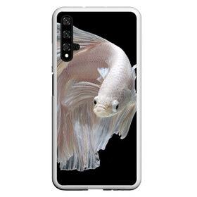 Чехол для Honor 20 с принтом Бойцовая рыбка , Силикон | Область печати: задняя сторона чехла, без боковых панелей | аквариумная | бойцовая | красивый | плавники | рыба | рыбка | хвост | япаонская