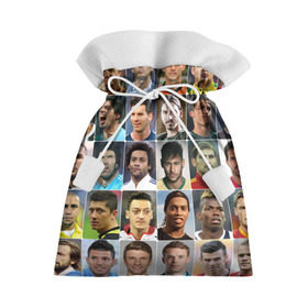 Подарочный 3D мешок с принтом Лучшие футболисты , 100% полиэстер | Размер: 29*39 см | великие | звёзды | знаменитости | игроки | легендарные | лучшие | самые крутые | футбол | футболисты | элита