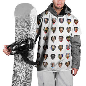 Накидка на куртку 3D с принтом Любимые футболисты , 100% полиэстер |  | великие | звёзды | знаменитости | игроки | легендарные | лучшие | самые крутые | футбол | футболисты | элита