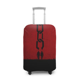 Чехол для чемодана 3D с принтом Джанго , 86% полиэфир, 14% спандекс | двустороннее нанесение принта, прорези для ручек и колес | django | unchained | джанго | квентин | тарантино