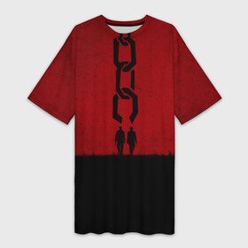 Платье-футболка 3D с принтом Джанго ,  |  | django | unchained | джанго | квентин | тарантино