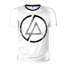 Мужская футболка 3D спортивная с принтом Linkin Park , 100% полиэстер с улучшенными характеристиками | приталенный силуэт, круглая горловина, широкие плечи, сужается к линии бедра | линкин парк