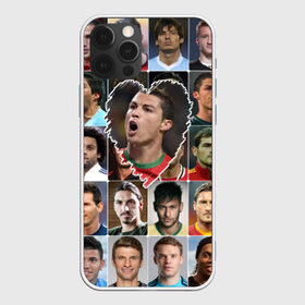 Чехол для iPhone 12 Pro Max с принтом Криштиану Роналду - лучший , Силикон |  | cristiano ronaldo | португалия | реал мадрид | сердце