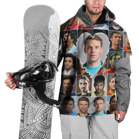 Накидка на куртку 3D с принтом Мануэль Нойер - лучший , 100% полиэстер |  | Тематика изображения на принте: manuel neuer | бавария | германия | лучшие футболисты | любимый игрок | мануэль нойер | самый крутой | я люблю