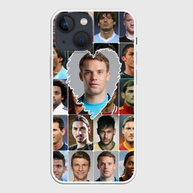 Чехол для iPhone 13 mini с принтом Мануэль Нойер   лучший ,  |  | manuel neuer | бавария | германия | лучшие футболисты | любимый игрок | мануэль нойер | самый крутой | я люблю