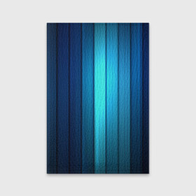 Обложка для паспорта матовая кожа с принтом Blue lines , натуральная матовая кожа | размер 19,3 х 13,7 см; прозрачные пластиковые крепления | абстракт lines blue