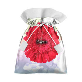 Подарочный 3D мешок с принтом Елена , 100% полиэстер | Размер: 29*39 см | девушке | елена | имя | лена | любимой | подарок | подарок любимой | подарок на 8 марта | подарок на день рождения | с 8 марта | цветок | цветы