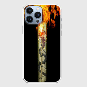 Чехол для iPhone 13 Pro Max с принтом Dragon Lore ,  |  | awp | cs go | dragon | lore | винтовка | дракон | контр | кс го | ксго | скин | страйк