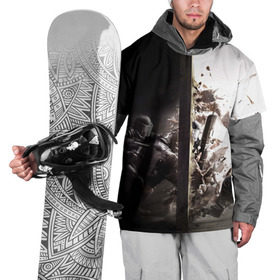 Накидка на куртку 3D с принтом SWAT , 100% полиэстер |  | Тематика изображения на принте: counter strike | cs | cs go | swat | омон | спецназ