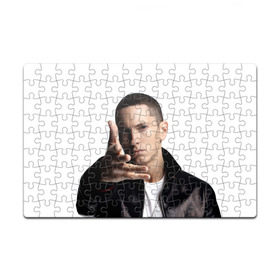 Пазл магнитный 126 элементов с принтом Eminem , полимерный материал с магнитным слоем | 126 деталей, размер изделия —  180*270 мм | eminem | music | rap | usa | музыка | рэп | сша | эминем
