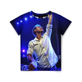 Детская футболка 3D с принтом Armin Van Buuren , 100% гипоаллергенный полиэфир | прямой крой, круглый вырез горловины, длина до линии бедер, чуть спущенное плечо, ткань немного тянется | armin van buuren | avb | dj | армин ван бюрен
