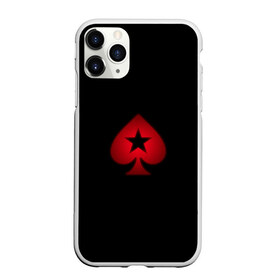 Чехол для iPhone 11 Pro Max матовый с принтом PokerStars , Силикон |  | poker | pokerstars | sport