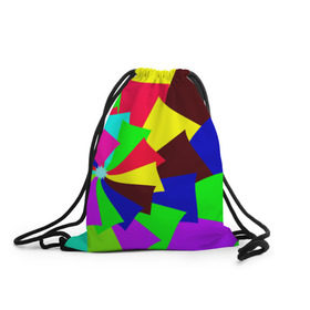 Рюкзак-мешок 3D с принтом Moment , 100% полиэстер | плотность ткани — 200 г/м2, размер — 35 х 45 см; лямки — толстые шнурки, застежка на шнуровке, без карманов и подкладки | краски | пятна | цветные