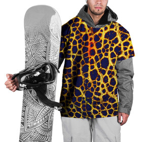 Накидка на куртку 3D с принтом Леопард , 100% полиэстер |  | кожа | леопард | текстуры