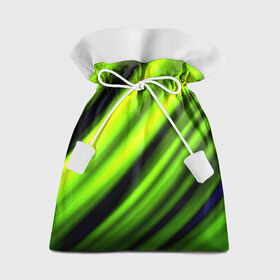 Подарочный 3D мешок с принтом Green fon , 100% полиэстер | Размер: 29*39 см | линии | новые | полосы | популярные | прикольные | текстуры