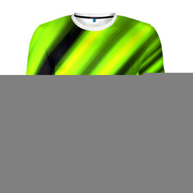 Мужская футболка 3D спортивная с принтом Green fon , 100% полиэстер с улучшенными характеристиками | приталенный силуэт, круглая горловина, широкие плечи, сужается к линии бедра | Тематика изображения на принте: линии | новые | полосы | популярные | прикольные | текстуры