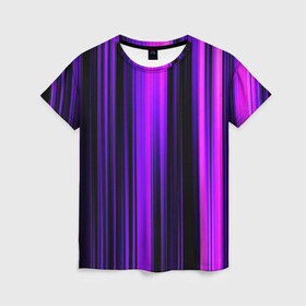 Женская футболка 3D с принтом Disaster , 100% полиэфир ( синтетическое хлопкоподобное полотно) | прямой крой, круглый вырез горловины, длина до линии бедер | Тематика изображения на принте: grunge | арт | гранж | краска | полосы | прикольные | цветные