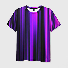 Мужская футболка 3D с принтом Disaster , 100% полиэфир | прямой крой, круглый вырез горловины, длина до линии бедер | grunge | арт | гранж | краска | полосы | прикольные | цветные