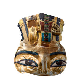 Бандана-труба 3D с принтом Фараон , 100% полиэстер, ткань с особыми свойствами — Activecool | плотность 150‒180 г/м2; хорошо тянется, но сохраняет форму | египет | фараон