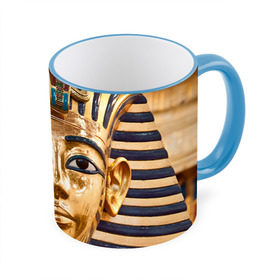 Кружка 3D с принтом Фараон , керамика | ёмкость 330 мл | Тематика изображения на принте: египет | фараон