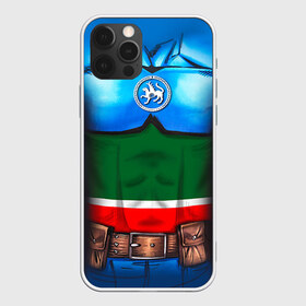 Чехол для iPhone 12 Pro Max с принтом Капитан Татарстан , Силикон |  | капитан | супергерой | татарин | татарка | татарстан | флаг