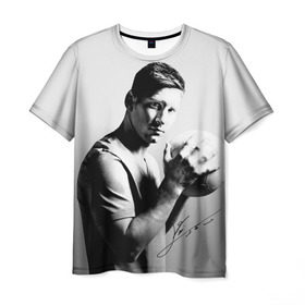 Мужская футболка 3D с принтом Лионель Месси , 100% полиэфир | прямой крой, круглый вырез горловины, длина до линии бедер | barcelona | messi | барселона | спорт | футбол