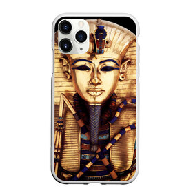 Чехол для iPhone 11 Pro Max матовый с принтом Хатшепсут , Силикон |  | Тематика изображения на принте: египет | женщина | золото | маска | фараон египта | хатшепсут