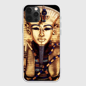 Чехол для iPhone 12 Pro Max с принтом Хатшепсут , Силикон |  | Тематика изображения на принте: египет | женщина | золото | маска | фараон египта | хатшепсут