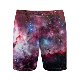 Мужские шорты 3D спортивные с принтом Космос ,  |  | star | вселенная | звезды | космос