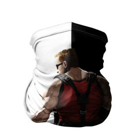 Бандана-труба 3D с принтом Duke Nukem , 100% полиэстер, ткань с особыми свойствами — Activecool | плотность 150‒180 г/м2; хорошо тянется, но сохраняет форму | forever | дюк нюкем | игра