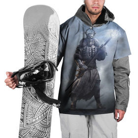 Накидка на куртку 3D с принтом Дикий Гон , 100% полиэстер |  | Тематика изображения на принте: gerald | wild hunt | witcher | ведьмак | геральд | дикая охота